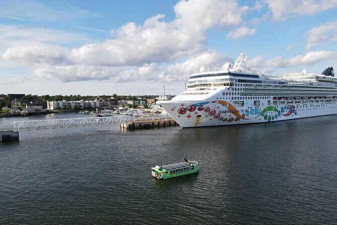 1.5hr Harbour Experience on North America's LARGEST solar boat! - The history comes alive with Steve, Captain Craig, and real-time Q&A