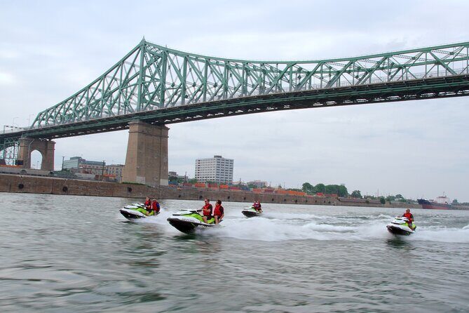 1-Hour Jet Ski Guided Tour – Explore Montreal Waterways in Style! - Your 1-hour route: bridges, rapids-area water, and Île Sainte-Hélène