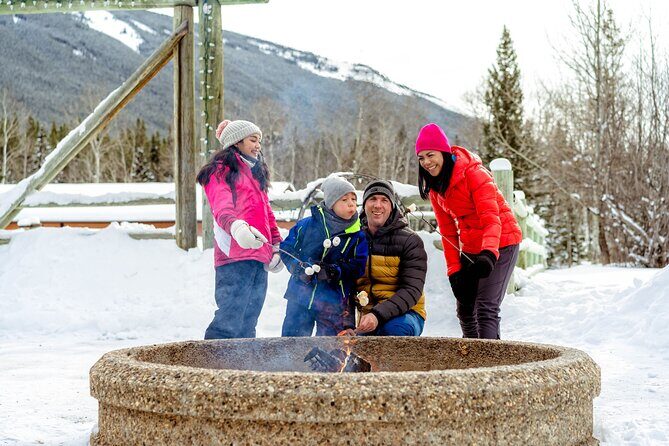 1 Hour Shared Winter Sleigh Ride Experience in Kananaskis - The Sleigh Ride: snowy trees, mountain views, and a short adventure pace