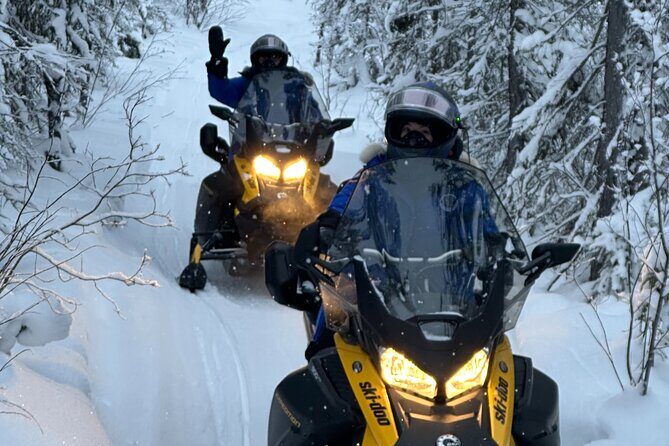 1 Hour Snowmobile Adventure in Yellowknife - Brand-New Machines and Heated Gear That Actually Help