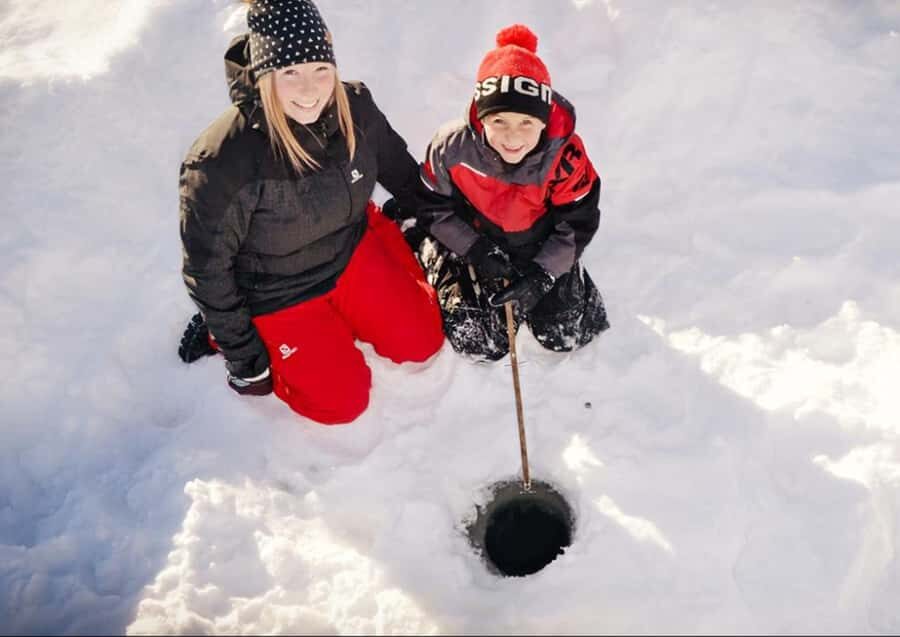 15 min. Tadoussac : Family-Friendly Ice Fishing Experience - White Fishing in Quebec: Why This One-Hour Trip Works So Well