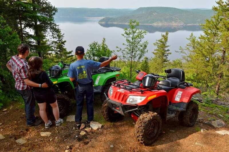 15 min. Tadoussac : Guided ATV tour excursion - The Small-Group Advantage: You’re Not Just a Number