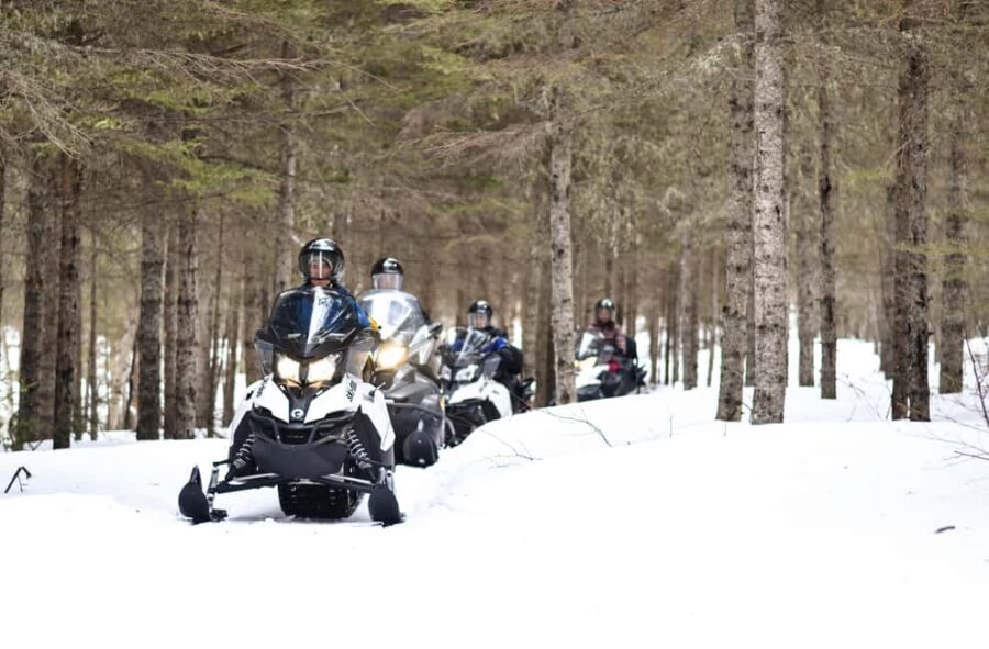 15 min. Tadoussac: Snowmobile Expedition in Saguenay Fjord - Price and what $90 actually buys you