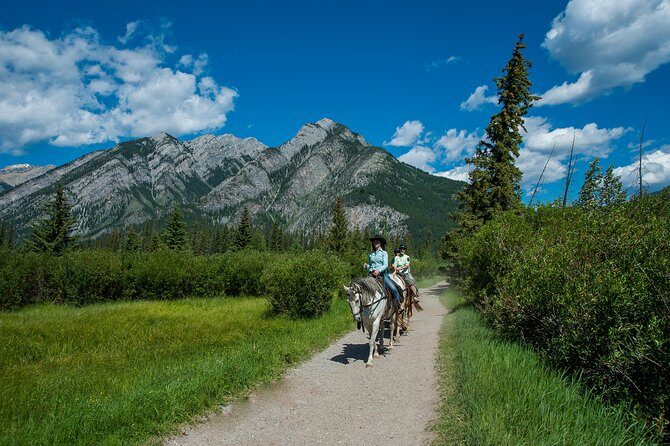 2 Hour Banff Horseback Riding Adventure - Sulphur Mountain Climb and Windy Knoll Photos: The Part That Makes People Smile