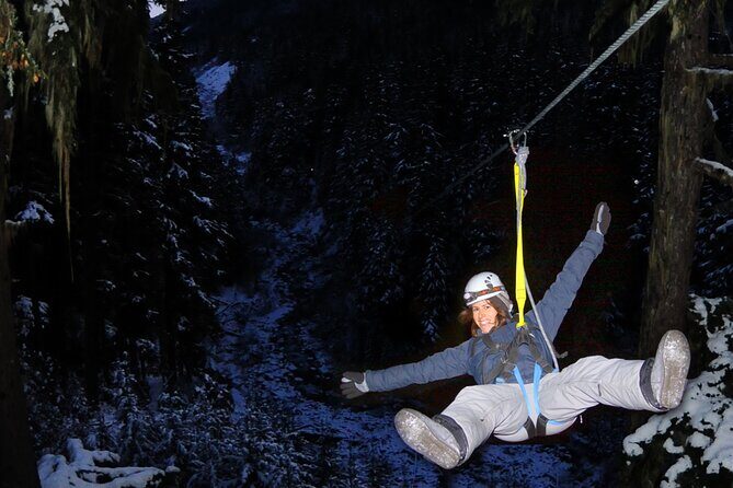 2 Hour Late Afternoon Winter Zipline Adventure - Who this tour is best for