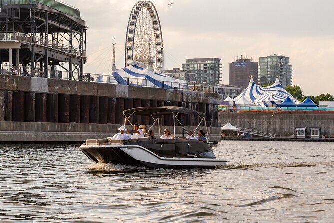 2-Hour Private Montreal Boat Cruise - Stop 5 and 6: The Biosphere and Passing Under Victoria Jubilee Bridge