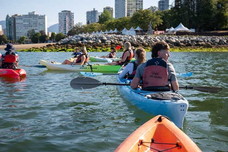 3 Hour Kayak in Vancouver with Coffee on the Beach - How hard is this 3-hour kayak, really?