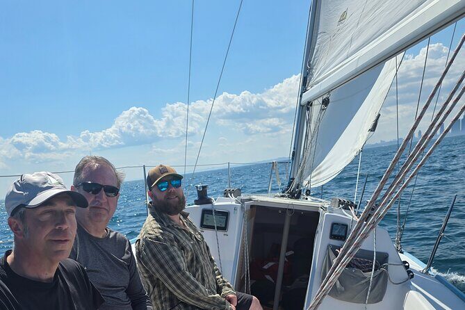 3hr Shared Sailing Adventure - Where you’ll sit: beanbags, breeze, and the option to steer