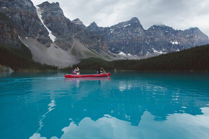 4-Day Rockies Discovery Tour Package, Banff, Jasper, and Yoho - Day 4 Lake Louise to Yoho: Moraine season, Emerald calm, and Natural Bridge