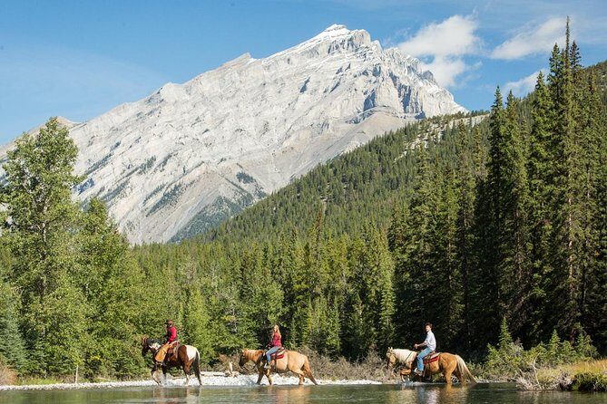 4 Hour Sulphur Mountain Horseback Ride - Spray River Trail Loop: the calm-and-exciting part of the day