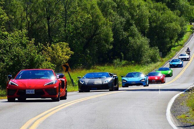 6 Hour Exotic Car Tour driving 6 Super cars + Lunch - Checkpoints and car rotations: getting the most out of the switching system