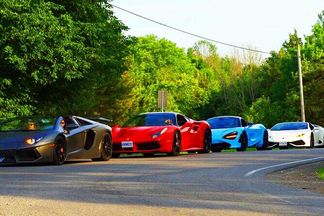 6 Hour Exotic Car Tour driving 6 Super cars + Lunch - Lunch at an exclusive motor club pit stop: a break that doesn’t derail the momentum