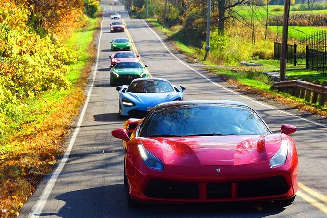 6 Hour Exotic Car Tour driving 6 Super cars + Lunch - How long is enough time for six supercars?
