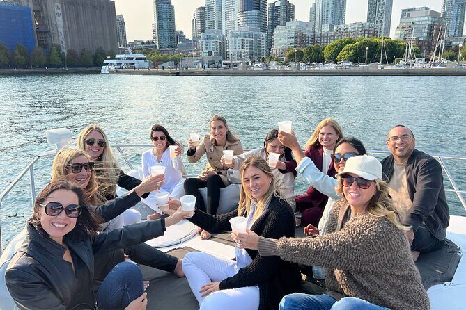 60-Minute Toronto Luxury Yacht Sightseeing Prosecco Cruise! - Prosecco on Board: Included Drinks and the 19+ Rule