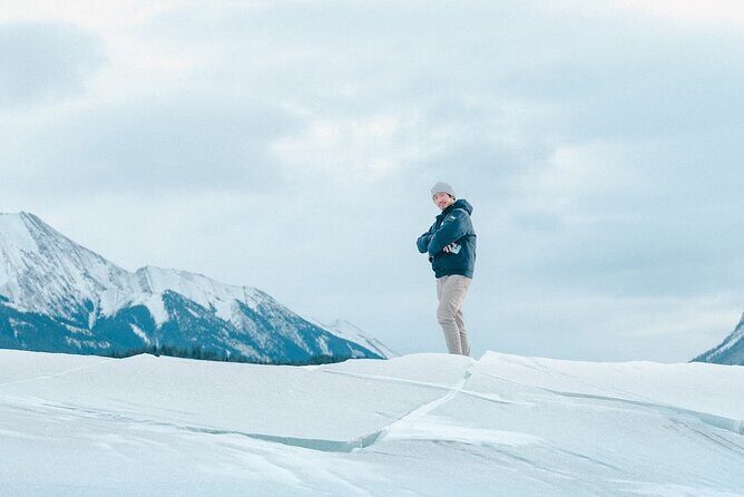 Abraham IceBubble, Peyto, Bow Lake with Snowshoeing& Icewalk - Pickup, drop-off, and how the route flows