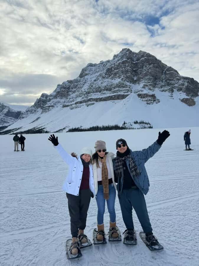 Abraham IceBubble/Sunwapta Falls, Snowshoeing Bow & Peyto - Glacier country: what those viewpoints actually teach you