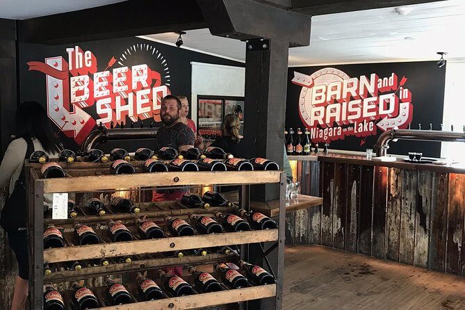 Afternoon Wine, Beer and Charcuterie Tour in Niagara-on-the-Lake - Stop 1: Niagara Oast House Brewers for farmhouse-focused beer tastings