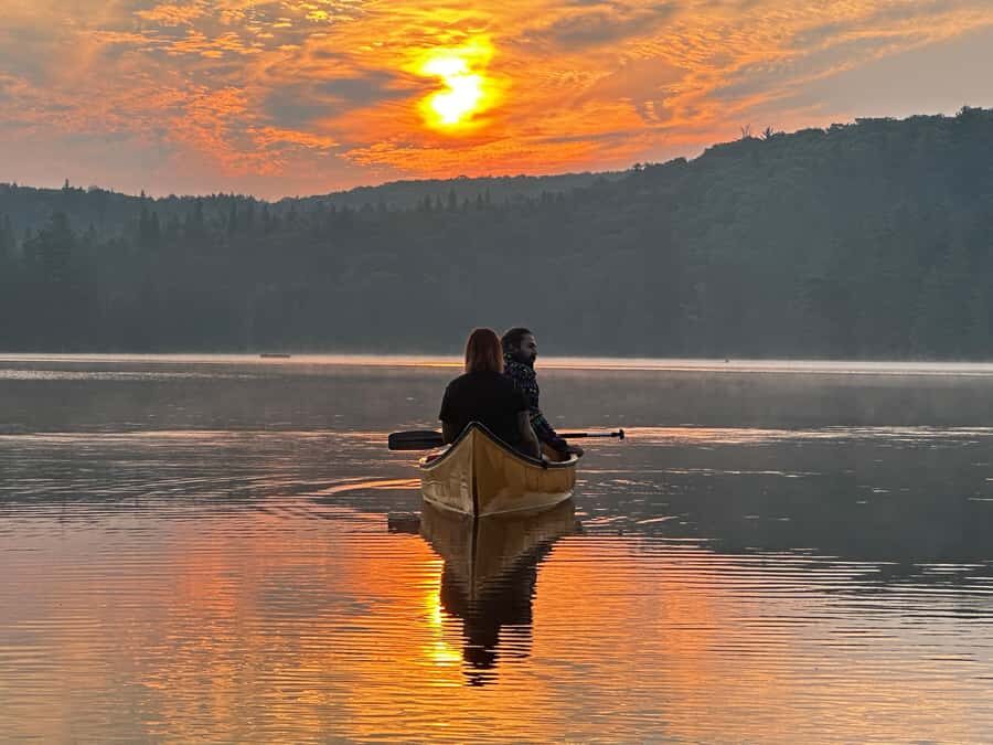 Algonquin Park: Deluxe 4-Day/3-night Canoeing/Camping - Camping details: wood, campfires, and a place to truly unwind