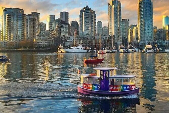 Aquabus Ferry Hop on Hop off Day Pass - Granville Island hop: a short walk break with easy re-boarding
