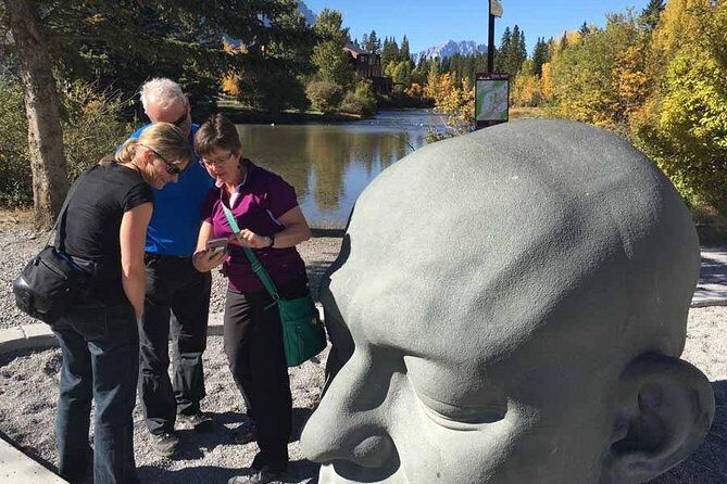 Around the World - Canmore Outdoor Escape Game - The 3km route and how the free app guides you