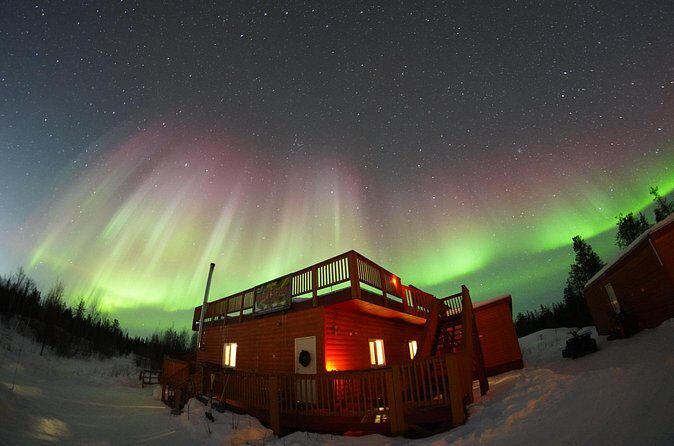 Aurora Station Aurora Viewing - Food, hot drinks, Wi-Fi, and the photo spots that make shots easier