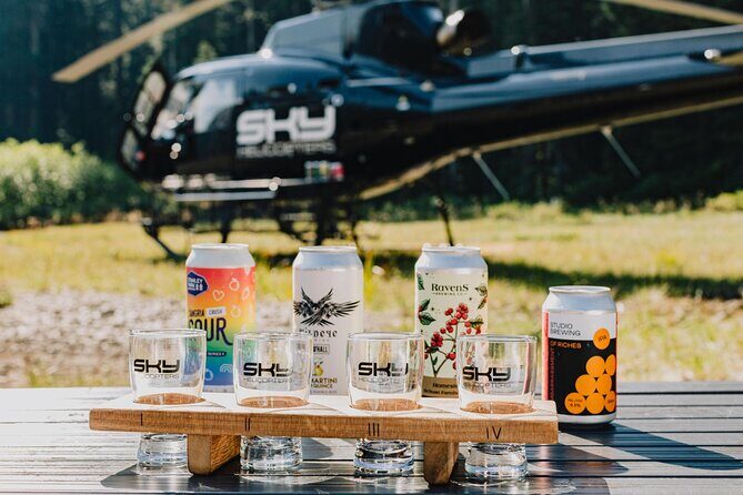 Backcountry Beer Tasting Heli-Tour & Landing (Depart SKY Hangar) - Key highlights