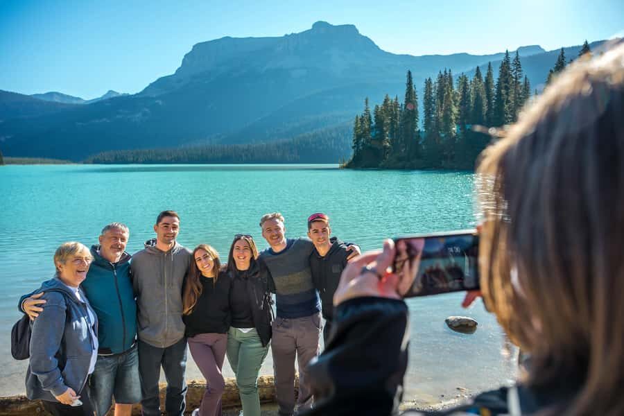 Banff: 3 National Parks, Takakkaw Falls, & Emerald Lake Tour - Emerald Lake Time: Neon Blue Water and Optional Canoe Moments