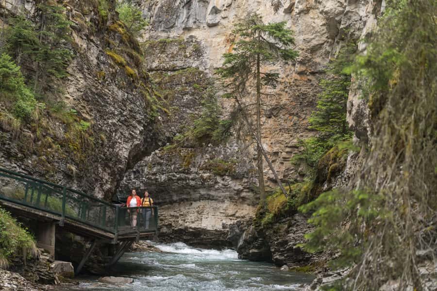 Banff: Banff Town, Gondola, and Johnston Canyon Day Tour - Hoodoos: a small stop that teaches your eyes to read rock