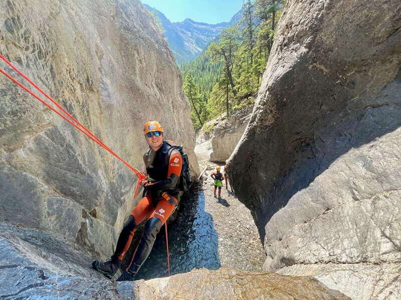Banff: Beginner Canyoning Half-Day Tour - Heart Creek Canyoning: A Calm First Step Into a Wild Sport