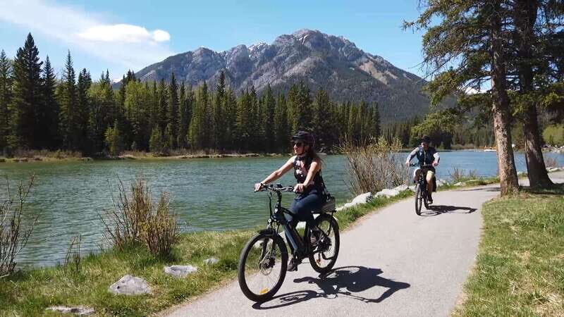 Banff: Bow River E-Bike Tour and Sundance Canyon Hike - Bow River E-Biking From 202 Bear St: Smooth Pedals, Big Banff Views