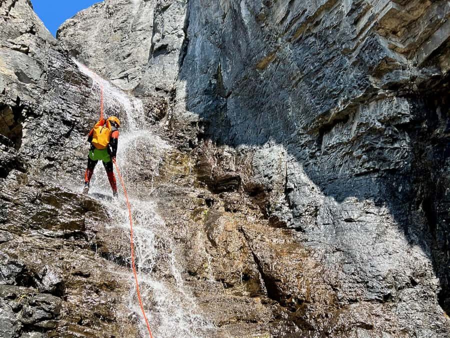 Banff: Ghost Canyon Tour with Slides, Rappels, & Jumps - Life Inside the Canyon: Waterfall Rappels, Natural Slides, and Pool Jumps