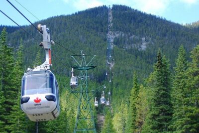 Banff: Gondola, Hot Spring and Three Lakes Tour - Sulphur Mountain on the Banff Gondola: the view payoff
