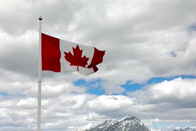 Banff Gondola Lake Minnewanka Johnston canyon and Banff Town - Stop 5: Bow Falls for a Quick, Classic Photo