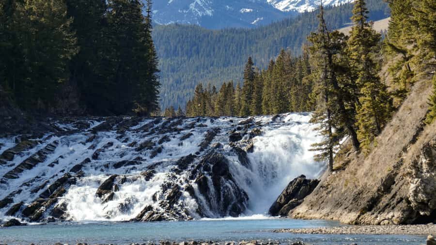 Banff: Gondola Ticket and Johnston Canyon Hiking Tour - Hoodoos and Bow Falls: two nature stops with big photographic payoff