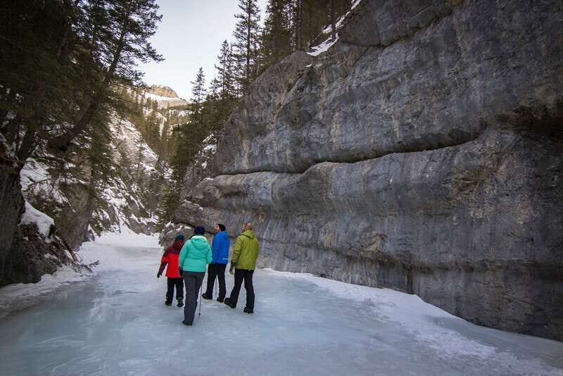 Banff: Grotto Canyon Icewalk - What the icewalk feels like on your boots (and why the guide matters)