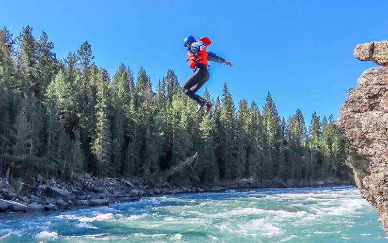 Banff: Horseshoe Canyon Whitewater Rafting Tour - From Stoney Nakoda to the River Base: what the first hour feels like