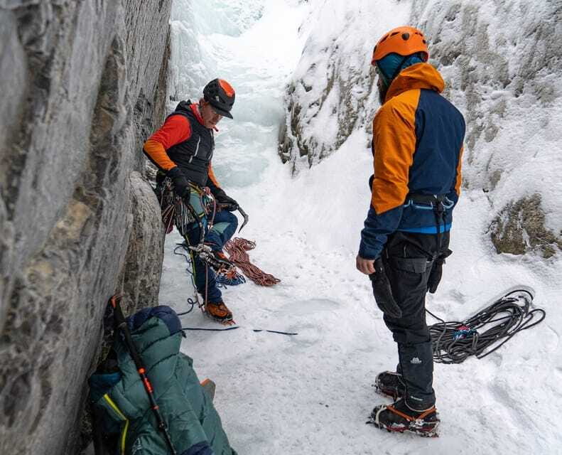 Banff: Introduction to Ice Climbing for Beginners - A real frozen-waterfall climbing day, with smart pacing