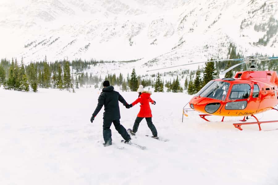 Banff/Jasper: Canadian Rockies Helicopter & Snowshoe Tour - Why a helicopter landing beats a drive through the Rockies