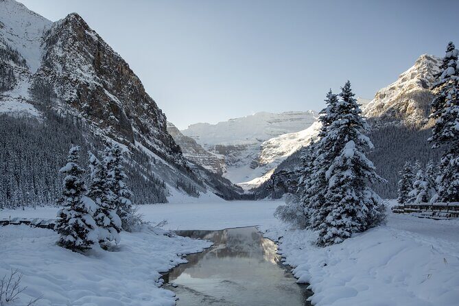 Banff, Lake Louise and Johnston Canyon - Winter Wonderland Tour - Johnston Canyon on Ice: Crampons, Poles, and the Lower vs Upper Falls Choice