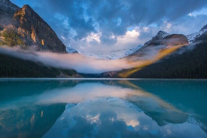 Banff: Lake Louise and Moraine Lake Tour with Pickup & Drop - How the Lake Louise to Moraine Lake route works in real time