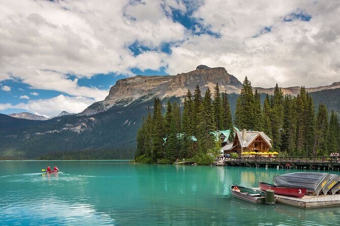 Banff Lake Louise Moraine & Emerald Lake Tour - Moraine Lake (when open) or Marble Canyon (when closed)