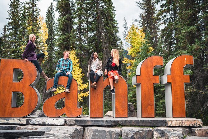 Banff Lake Louise Moraine & Emerald Lake Tour - Banff Avenue or Bow Falls: finish with town charm