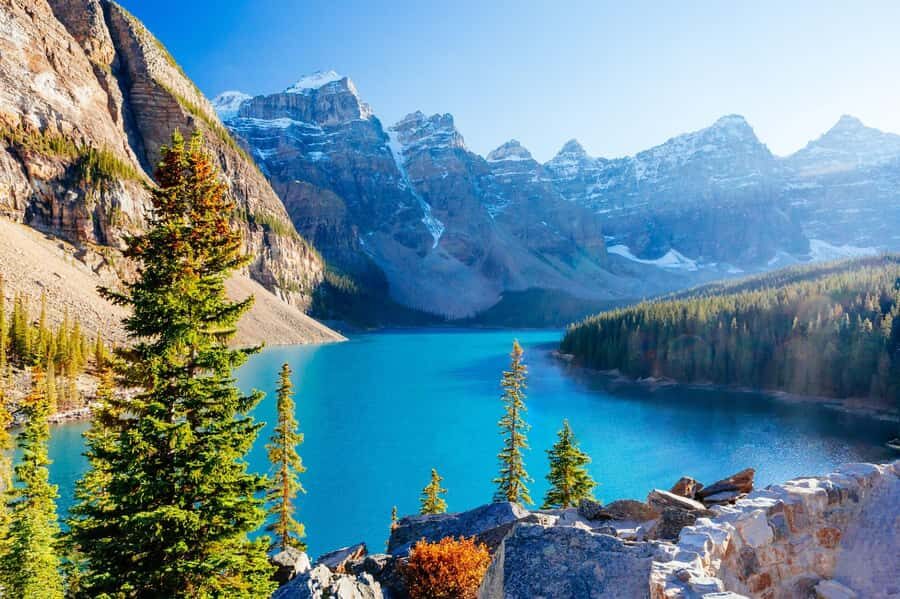 Banff: Lake Louise,Moraine, Minnewanka, Emerald Lake & Banff - Minnewanka and Two Jack Lake: optional extra calm