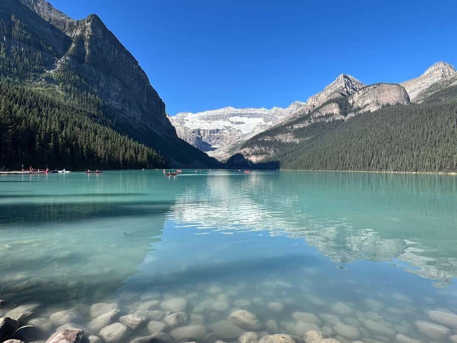 Banff: Moraine, Peyto, Bow, Lake Louise & Johnston Canyon - Lake Louise: the best first impression, plus how to use the 1-hour stop