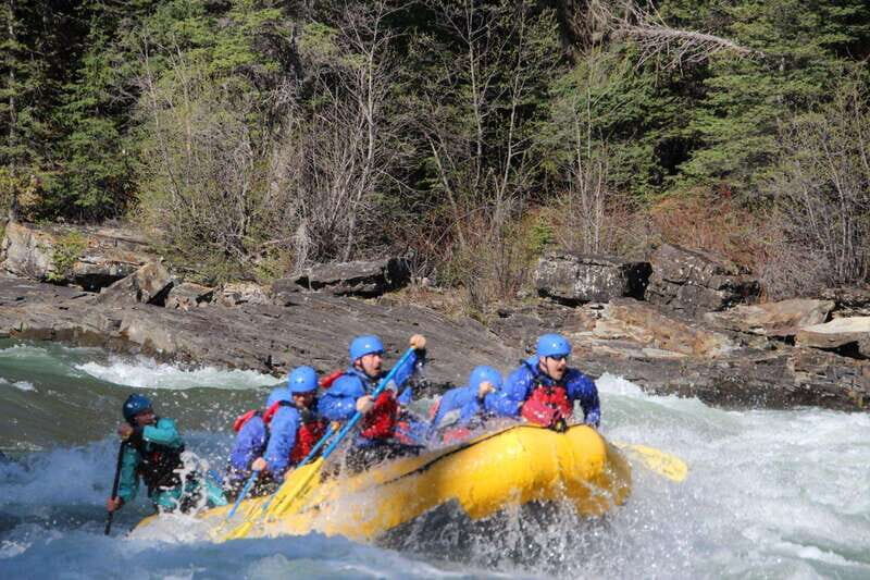 Banff: Morning Whitewater Rafting Tour in Horseshoe Canyon - The rapids: shale cliffs, big waves, and teamwork on demand
