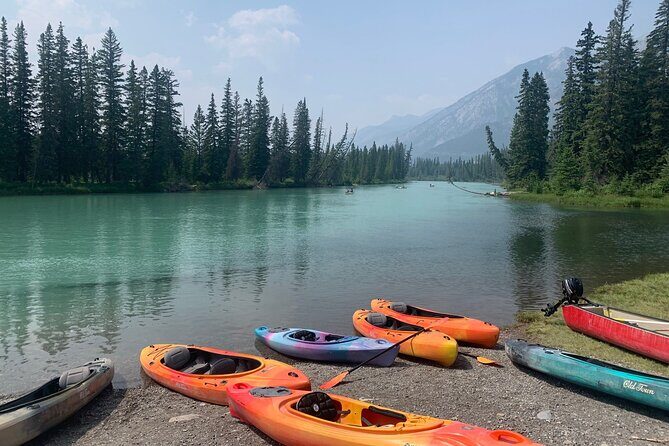 Banff National Park- Double Kayak Experience - Price and value: $127.38 per group can be a smart split