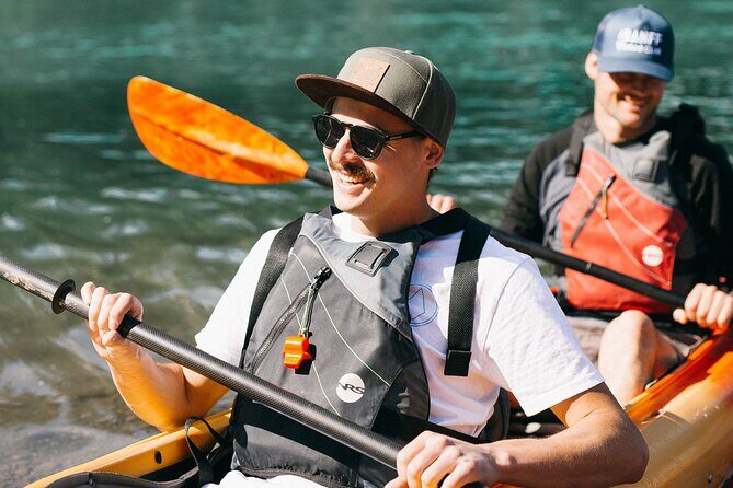 Banff National Park- Double Kayak Experience - Safety and guidance: clear leadership makes the difference