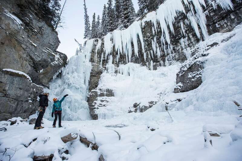 Banff: Premium Johnston Canyon Frozen Falls Guided Adventure - Banff pickup and the small-group setup that keeps things sane