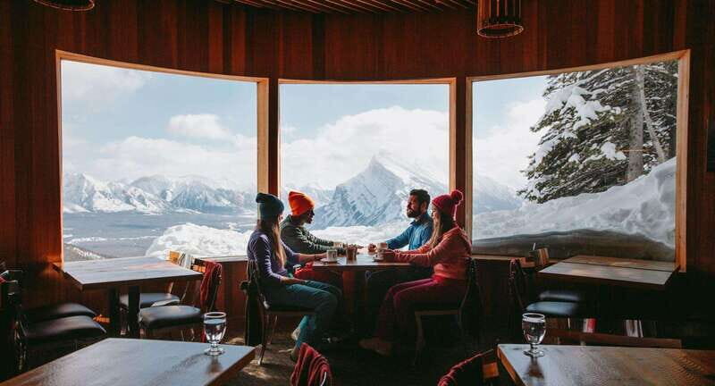 Banff Private Full-Day Tour Lake Louise, Gondola & more - Vermillion Lakes Photo Backdrop and a Smooth Lead-In to Soaking