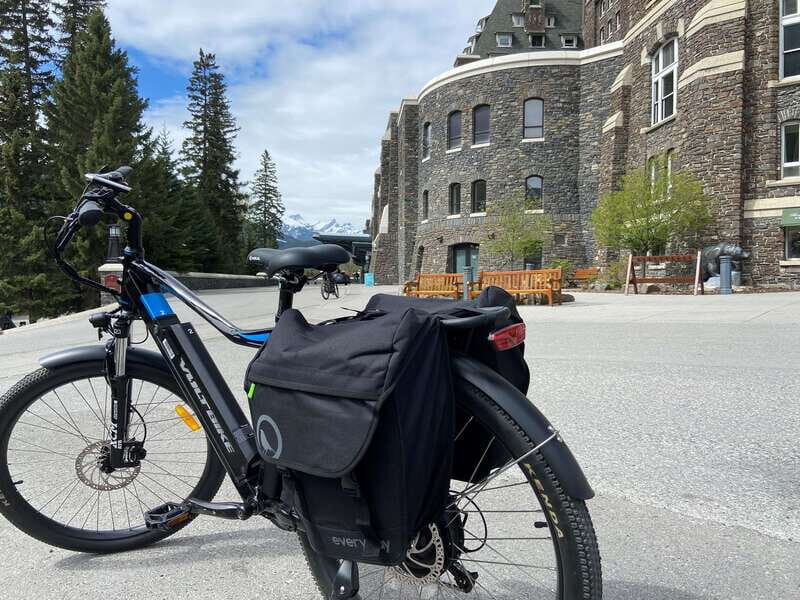 Banff Townsite: E-Bike Explorer - Getting Oriented at White Mountain Adventures and the 10-Minute Safety Briefing